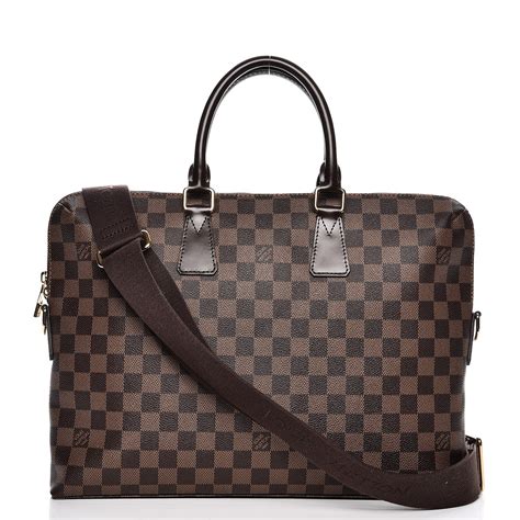 louis vuitton damier ebene porte documents jour|Louis Vuitton damier neverfull mm.